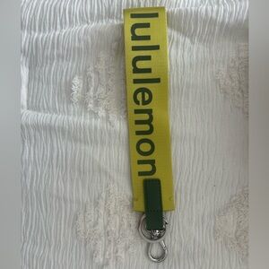 lululemon never lost keychain
